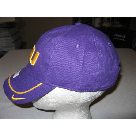 Nike Headwear LSU Tigers Louisiana State Purple Adjustable HAT CAP NEW WITH TAGS - Picture 2 of 7